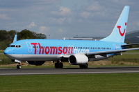 G-FDZF @ EGCC - Thomson - by Chris Hall
