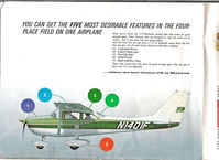 N1401F - From 1967 Cessna Sales Brochure.