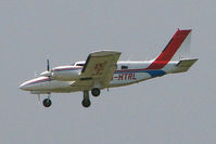 G-HTRL @ EGBB - Seneca on a Medical flight into BHX - by Terry Fletcher