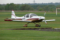 G-BZDR @ EGCB - Nielsen Kis at Manchester Barton - by Terry Fletcher