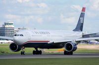 N270AY @ EGCC - US Airways - by Chris Hall