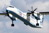 G-JECN @ EGCC - flybe - by Chris Hall