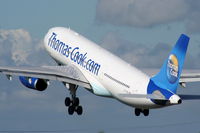 G-TCXA @ EGCC - Thomas Cook - by Chris Hall