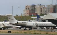 N785QS @ TNCM - park at the ramp - by daniel jef