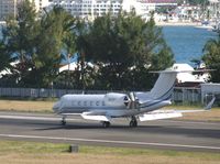 N811DF @ TNCM - Landing 10 - by daniel jef