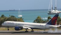 N622DL @ TNCM - Landing 10 - by daniel jef