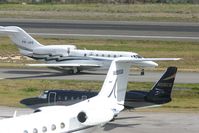 N916CG @ TNCM - park at the cargo ramp