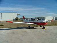 N9855S @ KDTO - Piper Warrior in Denton. - by B. Pine