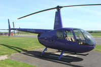 G-DSPI @ EGBN - Robinson R44 at Tollerton - by Terry Fletcher