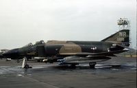 66-7689 @ EGQS - F-4D Phantom of 78 Tactical Fighter Squadron/81 Tactical Fighter Wing at the 1977 RAF Lossiemouth Open Day. - by Peter Nicholson