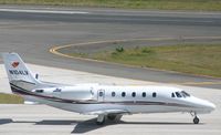 N104LV @ TNCM - taxing runway 10