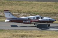 N4137D @ TNCM - taxing runway 10