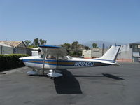 N8846U @ SZP - 1965 Cessna 172F, Continental O-300 145 Hp, refueling - by Doug Robertson