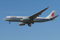 B-6113 @ EGLL - Air China A330 on approach to London Heathrow