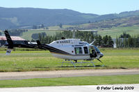 ZK-IWZ @ NZTI - Helicopters Otago Ltd., Dunedin - by Peter Lewis