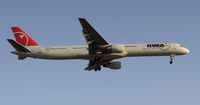 N581NW @ KLAX - Landing 24R at LAX - by Todd Royer