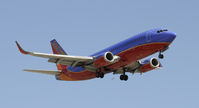 N611SW @ KLAX - Landing 24R at LAX - by Todd Royer