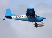 N6705H @ PABE - Landing Runway 11 Bethel - by Martin Prince, Jr