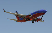 N768SW @ KLAX - Landing 24R at LAX - by Todd Royer