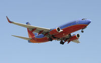 N796SW @ KLAX - Landing 24R at LAX - by Todd Royer