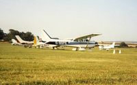 G-BSPE @ EGHN - Visiting Cessna 172 - by GeoffW