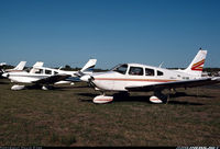 VH-TVY @ YPJT - tvy on left hand side of urk (urk is a warrior pa28) - by ben allowerty
