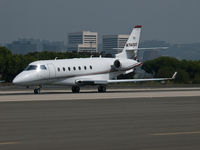 N740QS @ KSMO - N740QS departing from RWY 21 - by Torsten Hoff