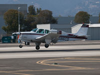 N686CD @ KSMO - N686CD arriving on RWY 21 - by Torsten Hoff