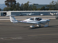 N828SD @ KSMO - N828SD taxiing after crossing the runway - by Torsten Hoff