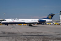 9A-BTD @ VIE - Sunadria Fokker 100