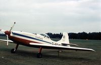 G-BCIT @ FAB - Cranfield A.1 aerobatic prototype on display at the 1978 Farnborough Airshow. - by Peter Nicholson