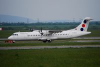 YU-ALR @ VIE - Jat Airways ATR-72 after landing on RNW 16 of Vienna International Airport