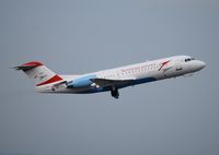 OE-LFJ @ LOWW - Austrian arrows Fokker 70 after take off on RNW 16 - by Hannes Tenkrat