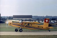 HB-FFW @ FAB - As in 1976, this Turbo Porter was displayed at the 1978 Farnborough Airshow. - by Peter Nicholson