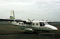 VH-BLY @ FAB - Nomad N24A on display at the 1978 Farnborough Airshow. - by Peter Nicholson