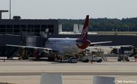 N634VA @ IAD - Getting worked over shortly after arrival