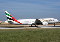 A6-EMG @ LMML - Emirates