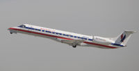 N841AE @ KLAX - Departing LAX on 25R - by Todd Royer
