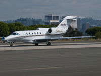 N947QS @ KSMO - N947QS departing from RWY 21 - by Torsten Hoff