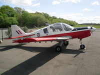 XX704 @ EGHH - Scottish Aviation Bulldog T.1 - by Les Rickman