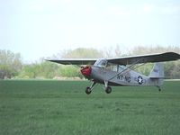 N3033E @ D52 - Landing at Geneseo. - by Terry L. Swann
