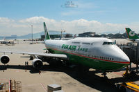 B-16405 @ VHHH - Eva Air @ HK