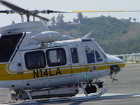 N14LA @ POC - Preparing to respond to an emergency - by Helicopterfriend