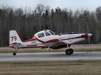 C-FXVL @ CYZH - Taking off from Slave Lake Air Tanker Base - by William Heather