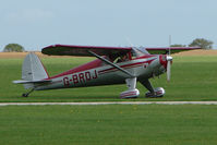 G-BRDJ @ EGBK - 1946 Luscombe 8F on the first day of the Luscombe and Cessna Historic Weekend Fly-in at Sywell UK