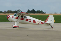 G-BULO @ EGBK - 1946 Luscombe 8F on the first day of the Luscombe and Cessna Historic Weekend Fly-in at Sywell UK