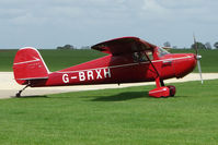 G-BRXH @ EGBK - 1946 Cessna 120 on the first day of the Luscombe and Cessna Historic Weekend Fly-in at Sywell UK