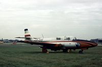 SP-DOF @ FAB - TS-11 Iskra on display at the 1978 Farnborough Airshow. - by Peter Nicholson