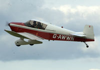 G-AWWN @ EGTH - 4. G-AWWN leaving the Shuttleworth Collection Spring Air Display.