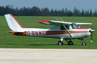 G-BNME @ EGBK - Cessna 152 At Sywell in May 2009 - by Terry Fletcher
